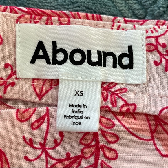 ABOUND || Floral Pink Skirt - NWT Size 4 - Picture 3 of 3